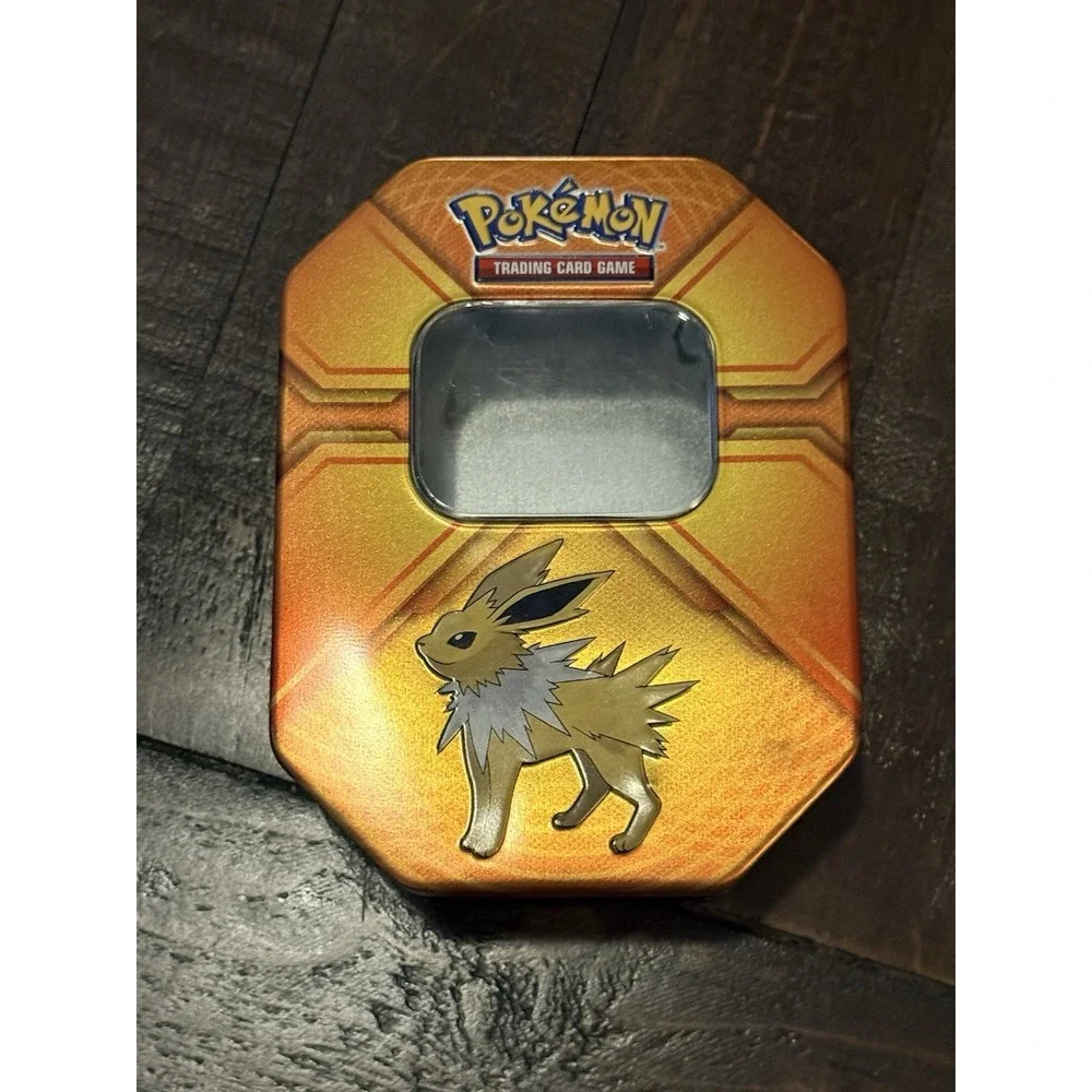 Pokemon TCG Charizard Pikachu Jolteon Squirtle Empty Collectible Mini Tin Lot